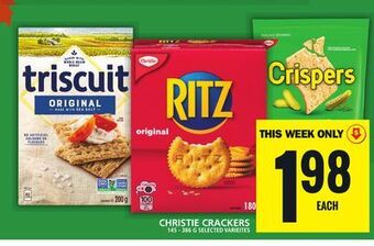 Food Basics Christie crackers offer