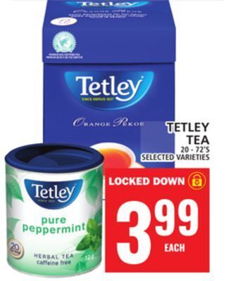 Food Basics Tetley tea offer