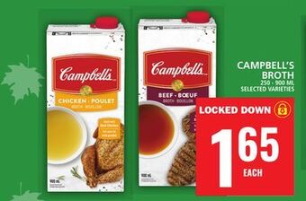Food Basics Campbell's broth offer