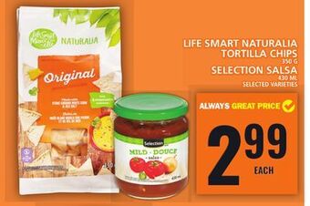 Food Basics Life smart naturalia tortilla chips offer