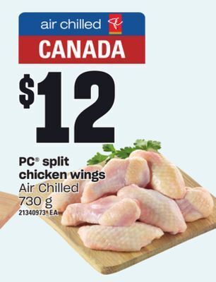 Independent Grocer Pc split chicken wings, 730 g offer