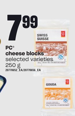 Independent Grocer Pc cheese blocks, 250 g offer