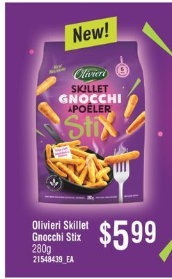 Fortinos Olivieri skillet gnocchi stix offer
