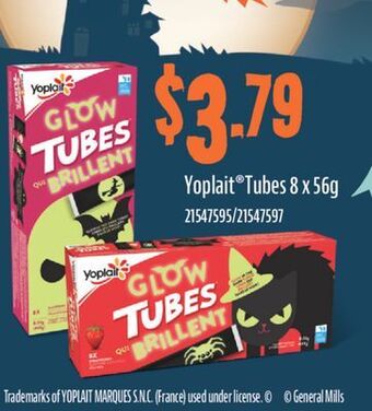 Fortinos Yoplait tubes offer