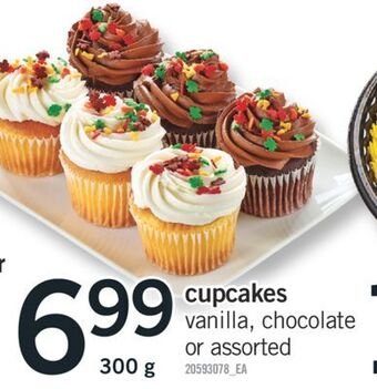 Fortinos Cupcakes 300 g offer