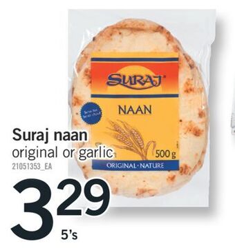 Fortinos Suraj naan offer