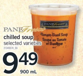 Fortinos Chilled soup offer