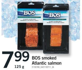 Fortinos Bos smoked atlantic salmon 125 g offer