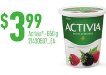 Loblaws Activia , 650 g offer
