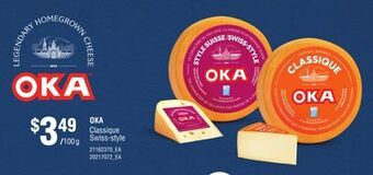 Loblaws Oka classique swiss-style offer