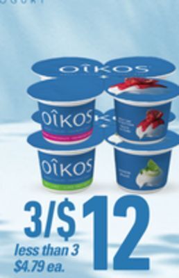 Loblaws Oikos , 4 x 100 g offer