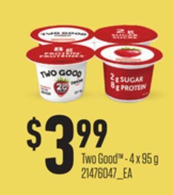 Loblaws Two good - 4 x 95 g offer