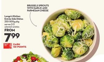 Longo's Longo's kitchen entrée side dishes offer
