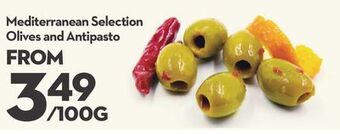 Longo's Mediterranean selection olives and antipasto offer