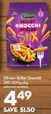 Longo's Olivieri skillet gnocchi offer