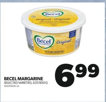 Real Canadian Superstore Becel margarine, 637/850 g offer
