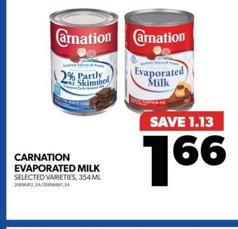 Real Canadian Superstore Carnation evaporated milk, 354 ml offer