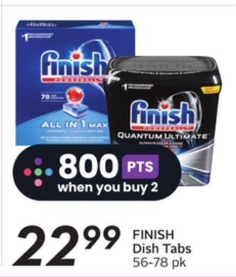 Sobeys Dish tabs offer