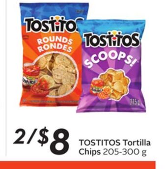 Sobeys Tortilla chips offer