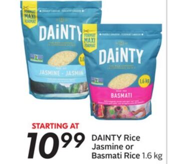 Sobeys Rice jasmine or basmati rice offer