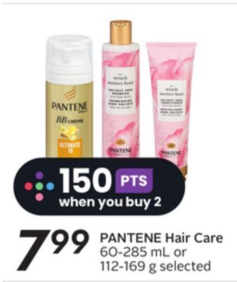 Sobeys Hair care offer