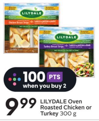 Sobeys Oven roasted chicken or turkey offer