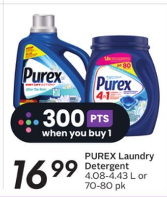 Sobeys Laundry detergent offer