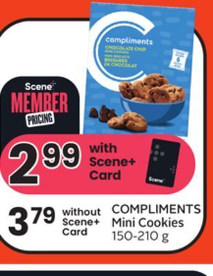 Sobeys Mini cookies offer