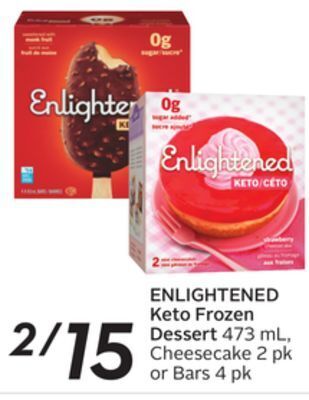Sobeys Keto frozen dessert offer