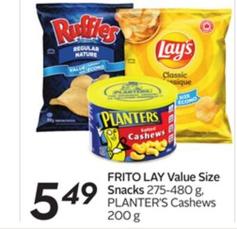 Sobeys Frito lay value size snacks offer
