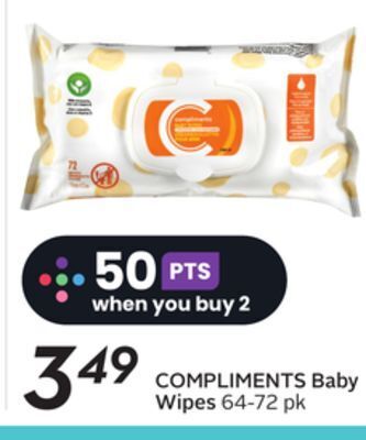 Sobeys Baby wipes offer