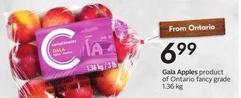 Sobeys Gala apples offer