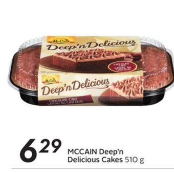 Sobeys Deep'n delicious cakes offer