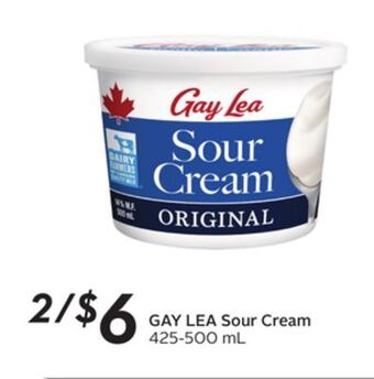 Sobeys Sour cream offer