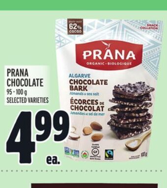 Metro Prana chocolate offer