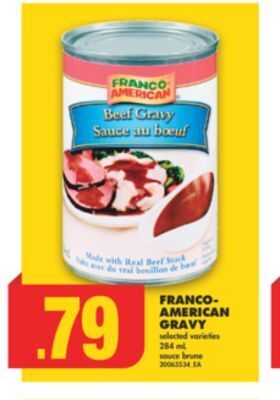 No Frills Franco- american gravy, 284 ml offer