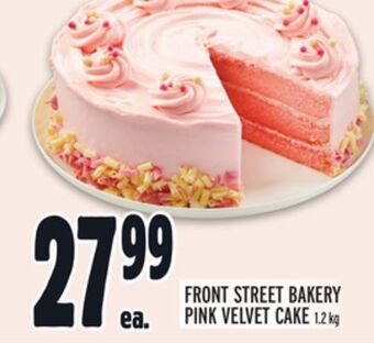 Metro Front street bakery pink velvet cake offer