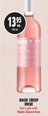 Metro Bask crisp rosé offer