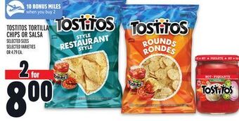 Metro Tostitos tortilla chips or salsa offer