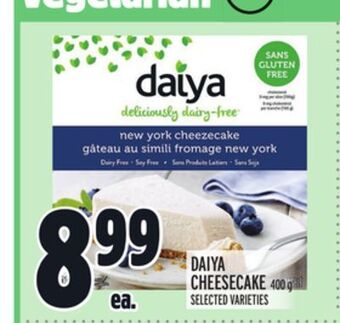 Metro Daiya cheesecake offer