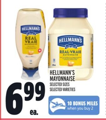 Metro Hellmann's mayonnaise offer