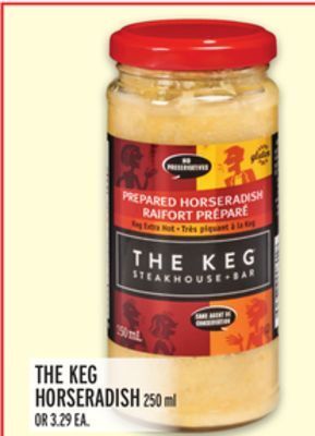 Metro The keg horseradish offer