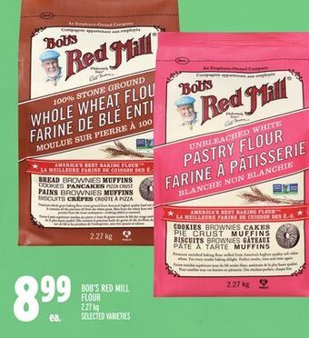 Metro Bob's red mill flour offer