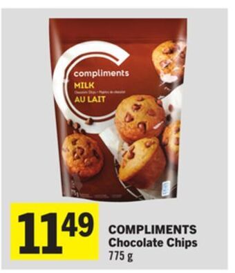 Foodland Compliments chocolate chips 775 g offer