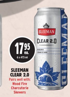 Metro Sleeman clear 2.0 offer
