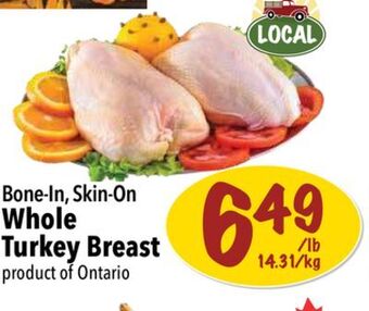 Farm Boy Whole turkey breast offer