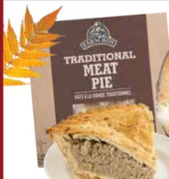 Farm Boy Farm boy savoury chicken or traditional meat pie offer