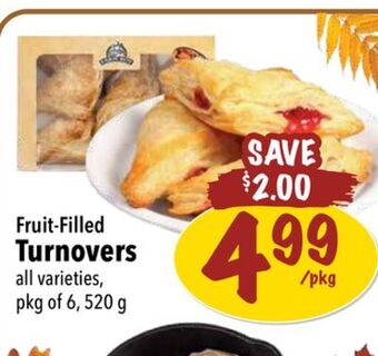 Farm Boy Fruit-filled turnovers offer