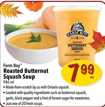 Farm Boy Farm boy roasted butternut squash soup offer