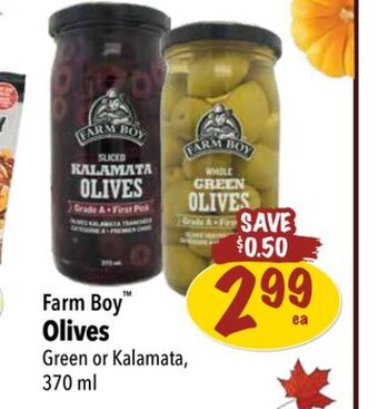 Farm Boy Farm boy olives offer